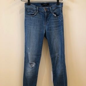 J Brand Skinny Crop Mid-Rise Jean Size 24